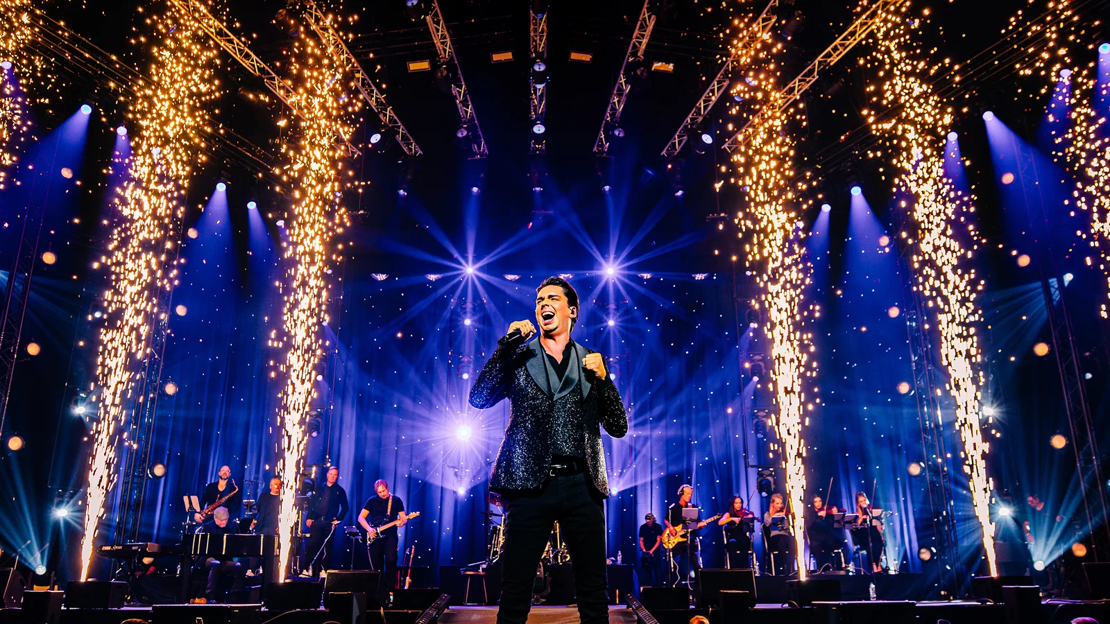 Yves In De AFAS Live background