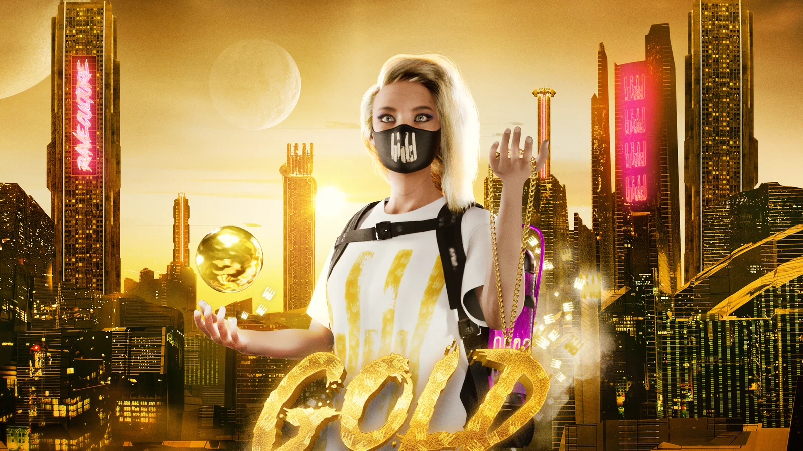 Gold background