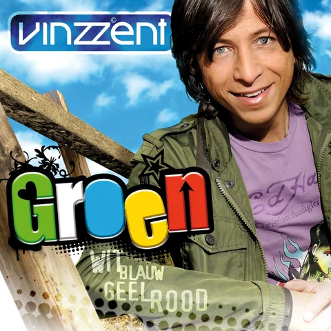 Groen Wit Blauw Geel Rood