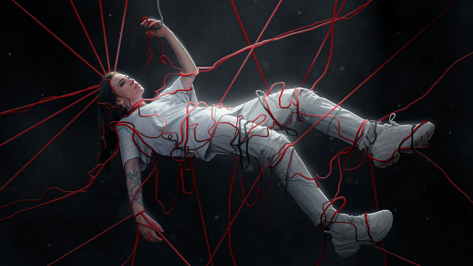 Tangled Wiring background