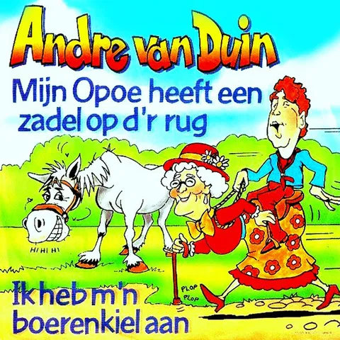 Mijn Opoe Heeft Een Zadel Op D'r Rug