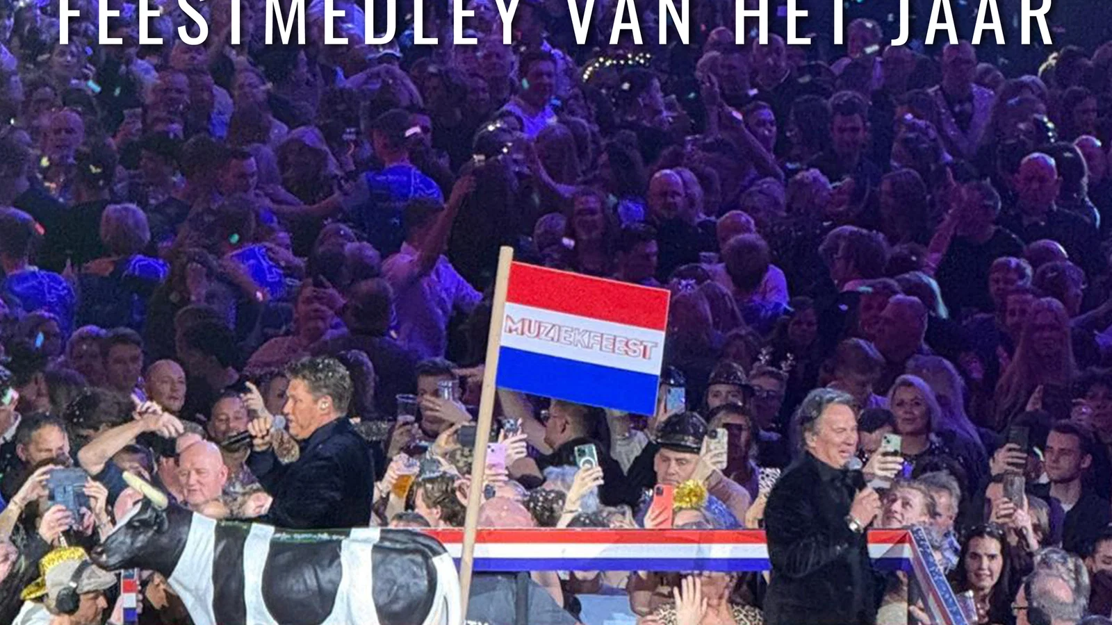 Feestmedley van het jaar background