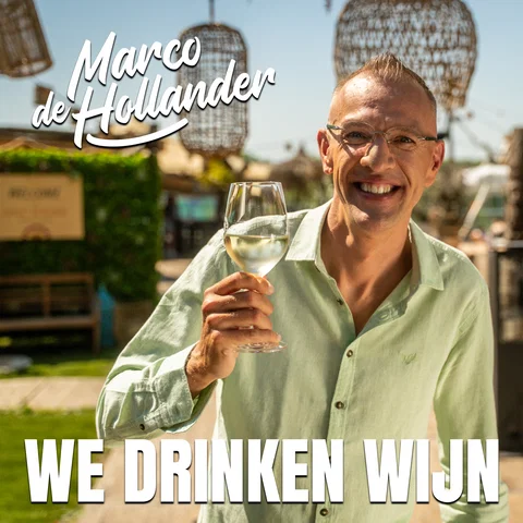 We drinken wijn