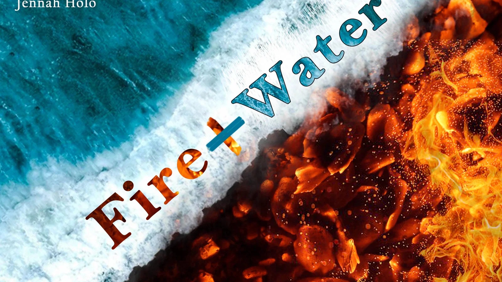 Fire and Water background