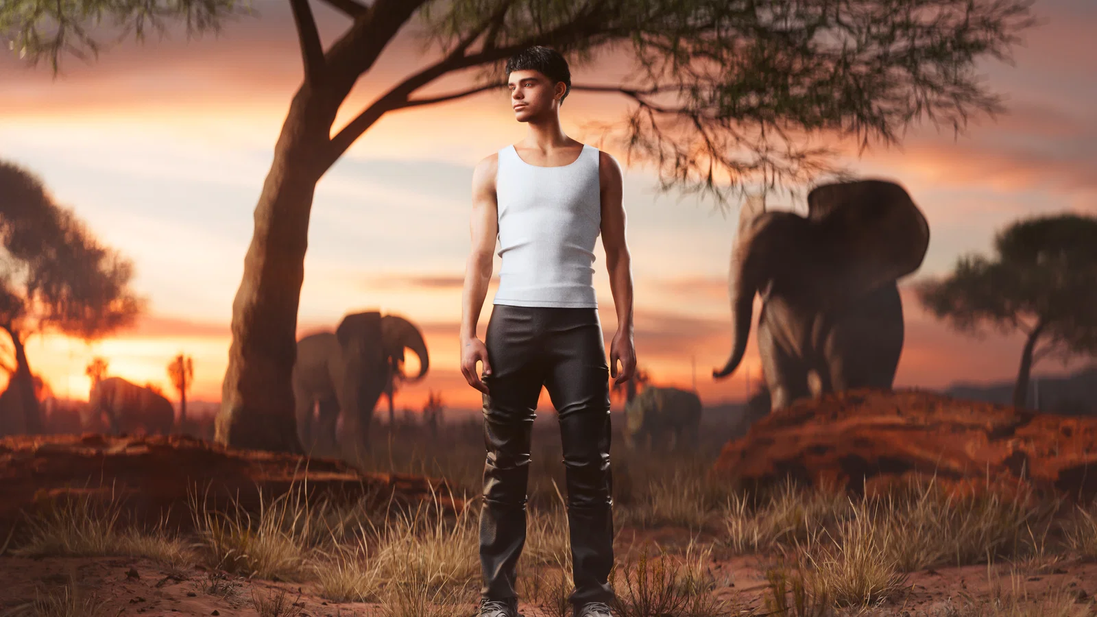 Safari background