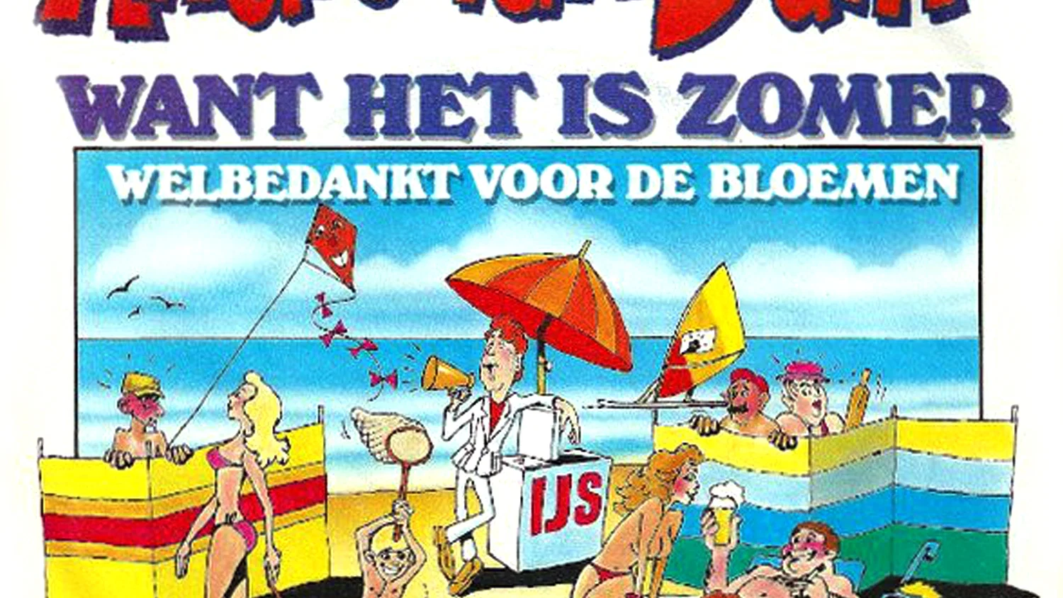 Want Het Is Zomer background