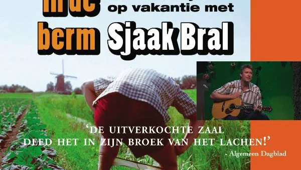 Hurken in de berm background