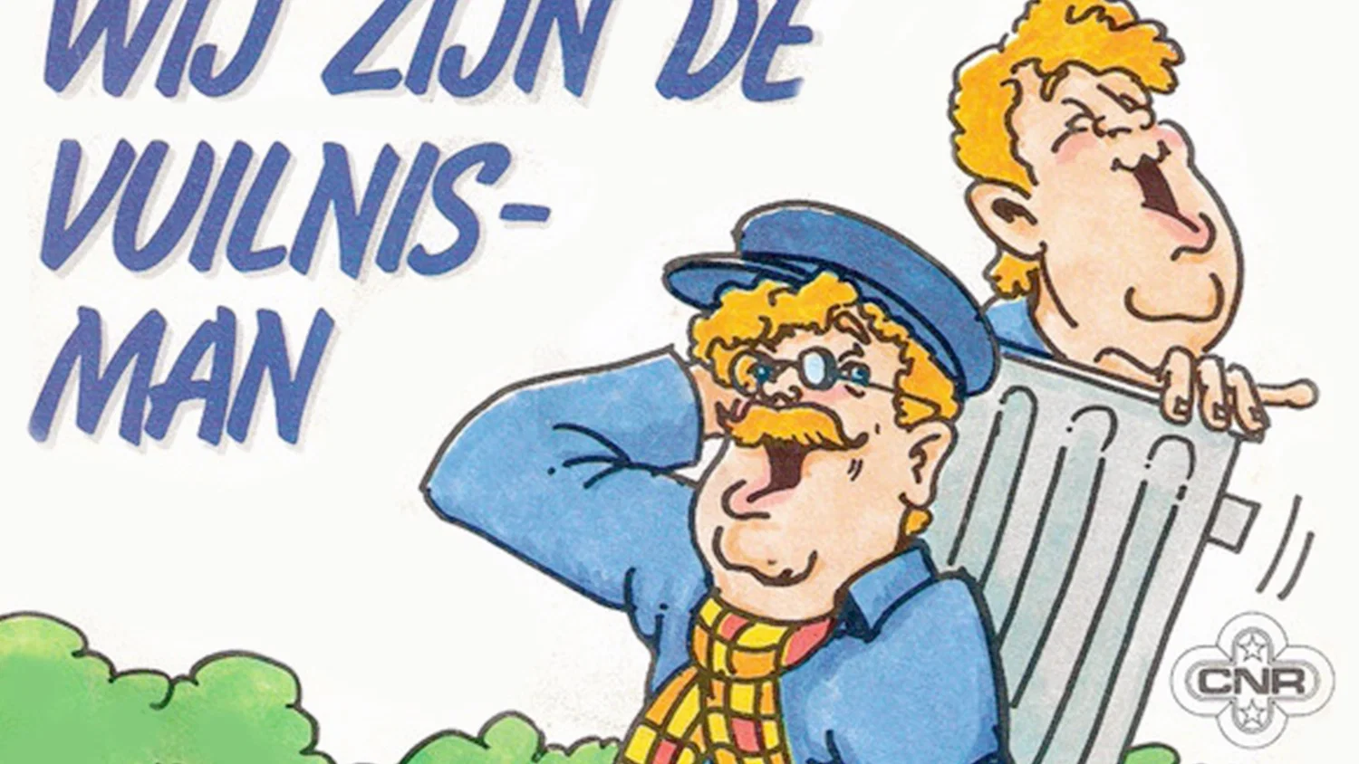 Wij Zijn De Vuilnisman background