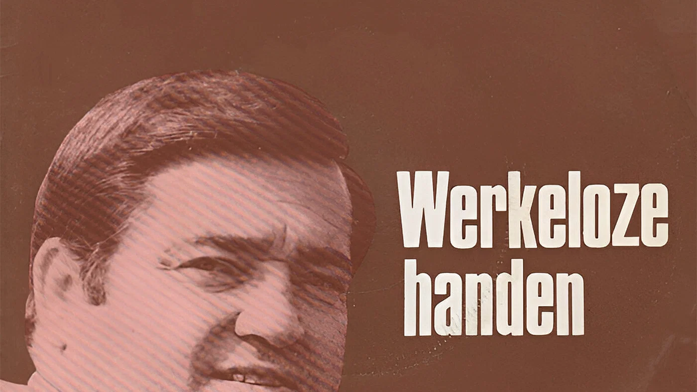 Werkloze Handen background