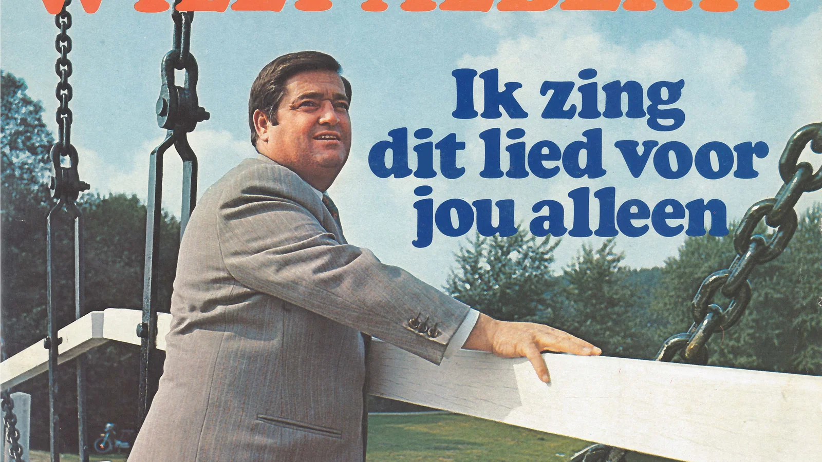 Ik Zing Dit Lied Voor Jou Alleen background