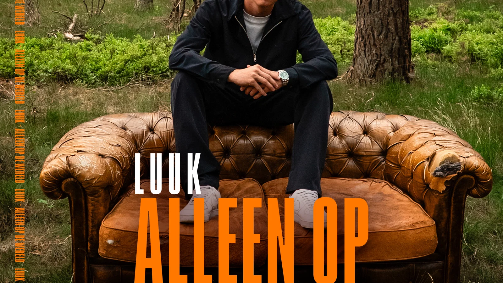 Alleen op de wereld background