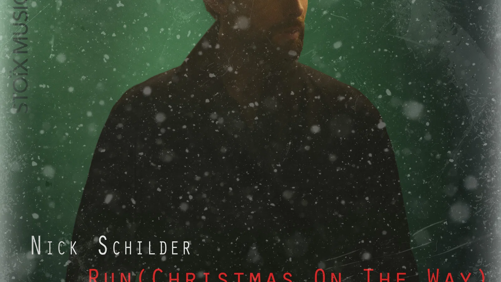 Run - Christmas On The Way background