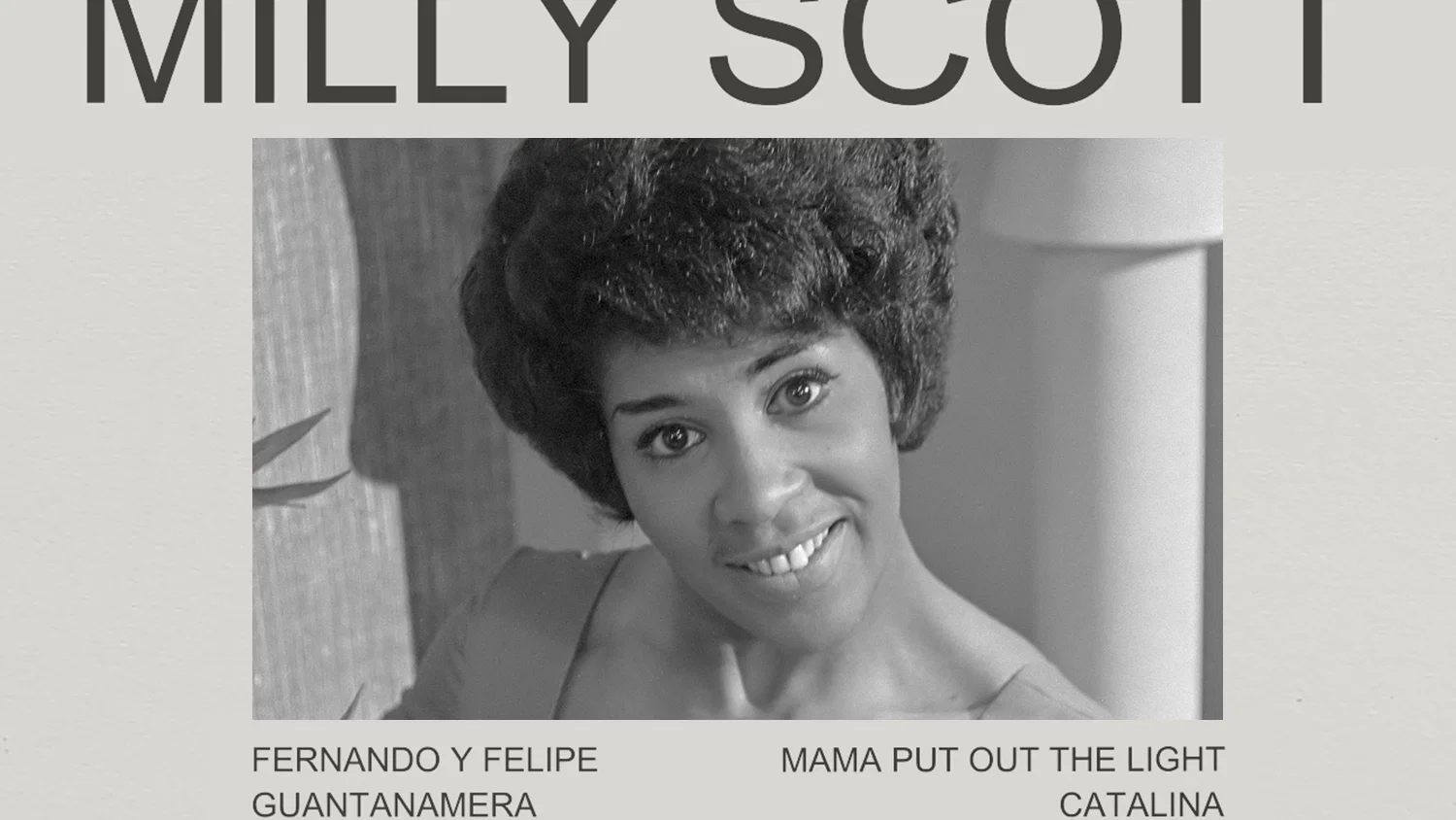 Spotlight On Milly Scott background