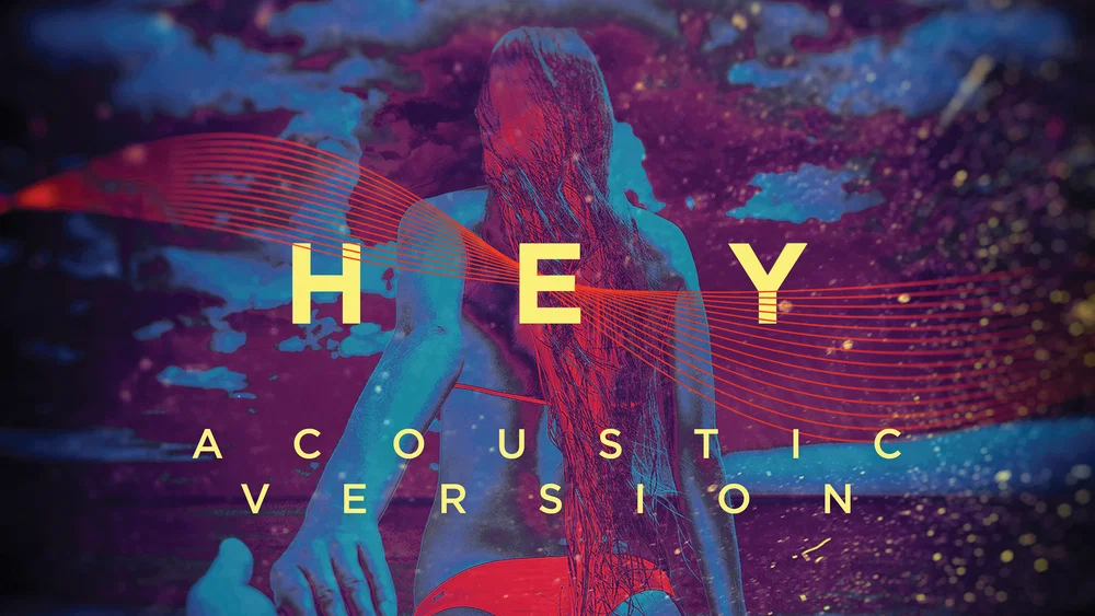 Hey - Acoustic Version background