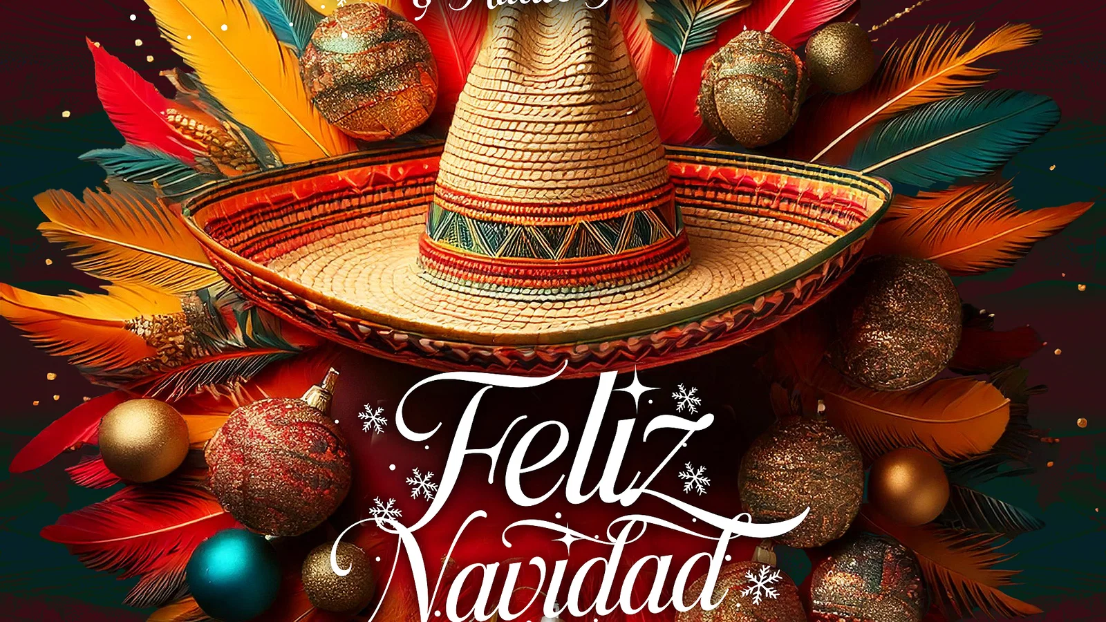 Feliz Navidad background