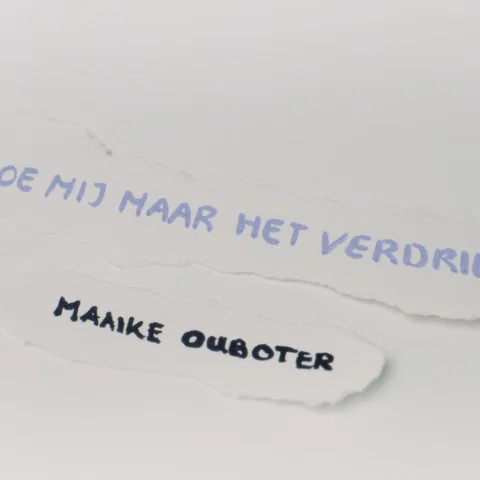 Doe Mij Maar Het Verdriet - Lyric Video