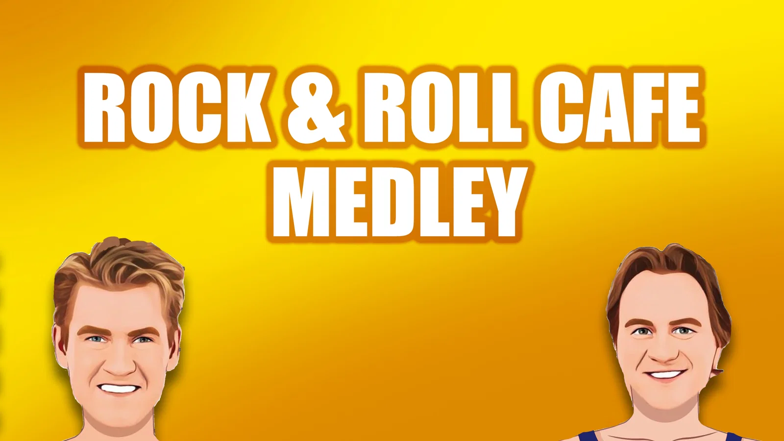 Rock 'n Roll Cafe Medley background