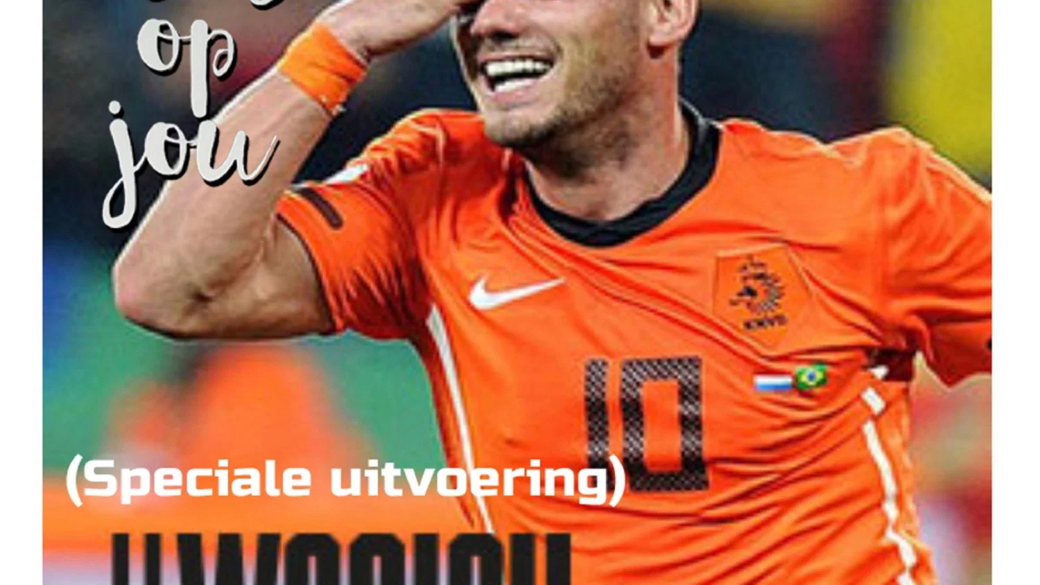 Trots Op Jou - Wesley Sneijder Versie background