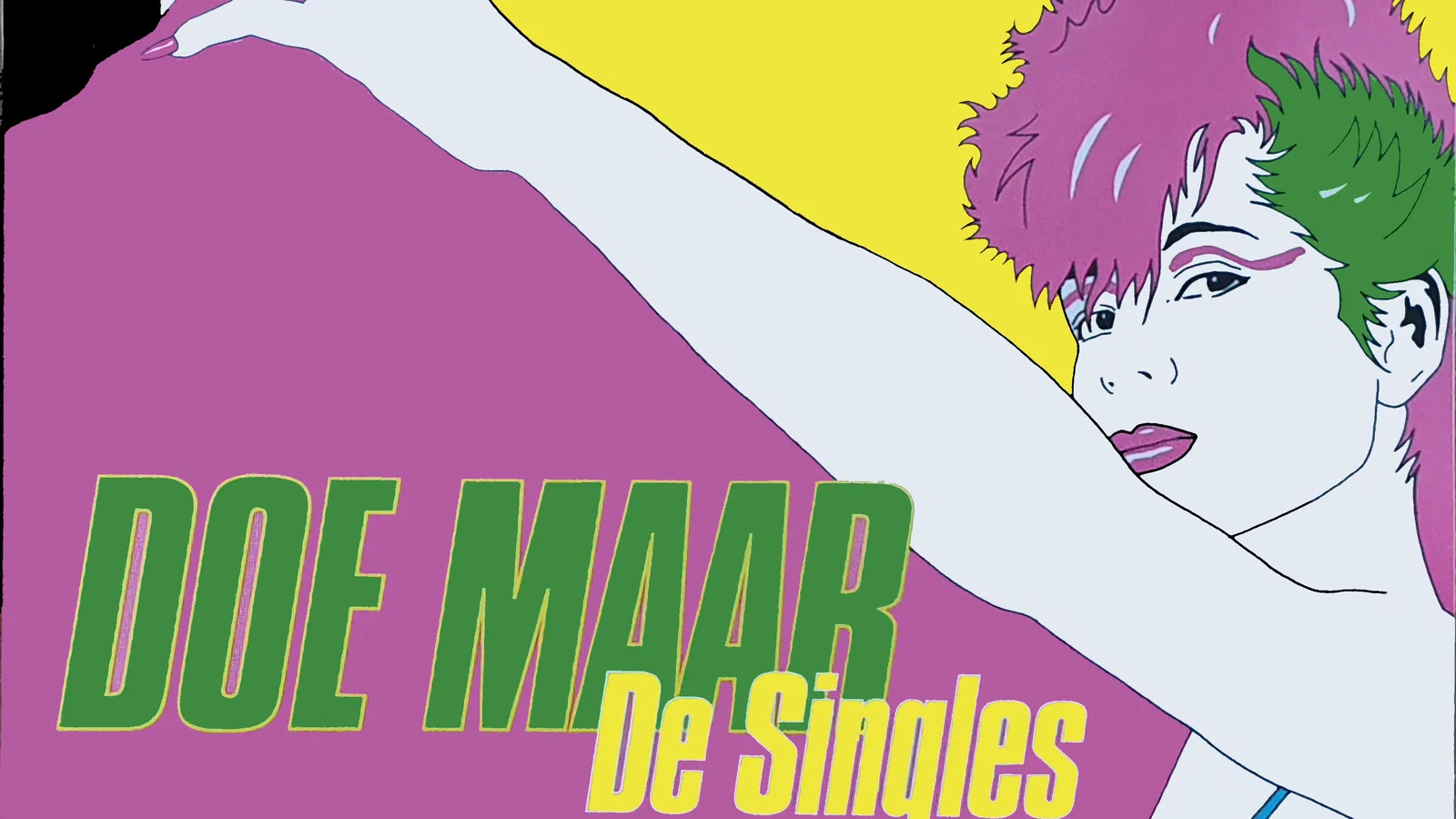 Doe Maar - De Singles - Het Complete Singles Overzicht background