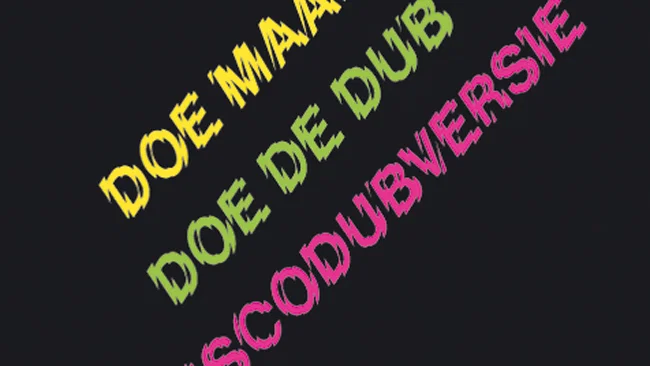 Doe De Dub - Discodubversie - Dubs uit 'Doris Day en Andere Stukken' background