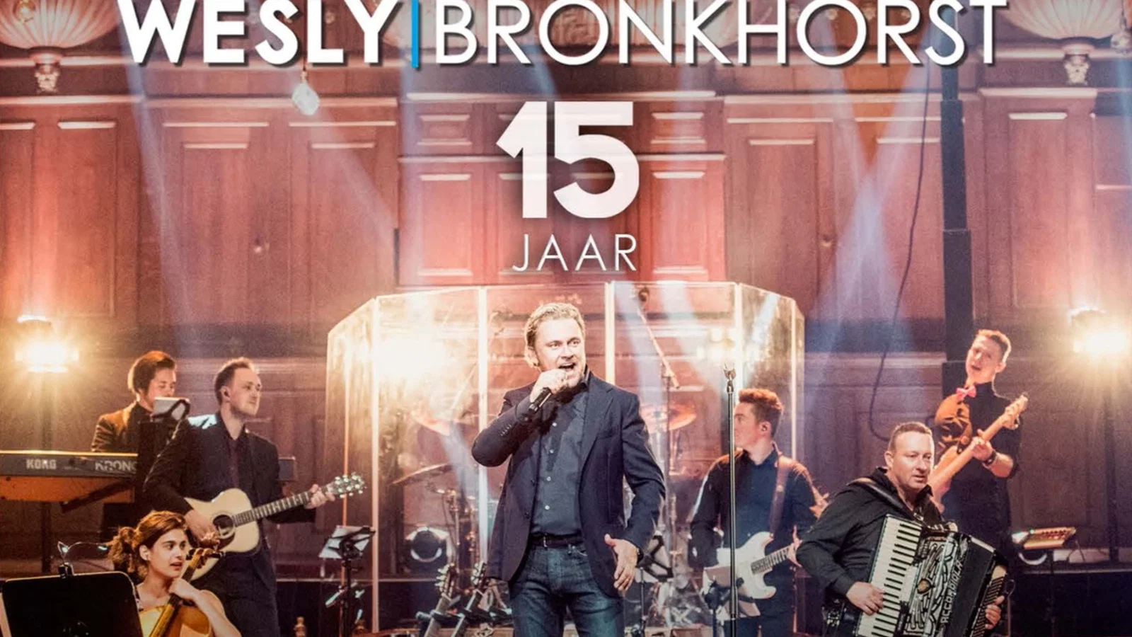 15 jaar live in het concertgebouw background