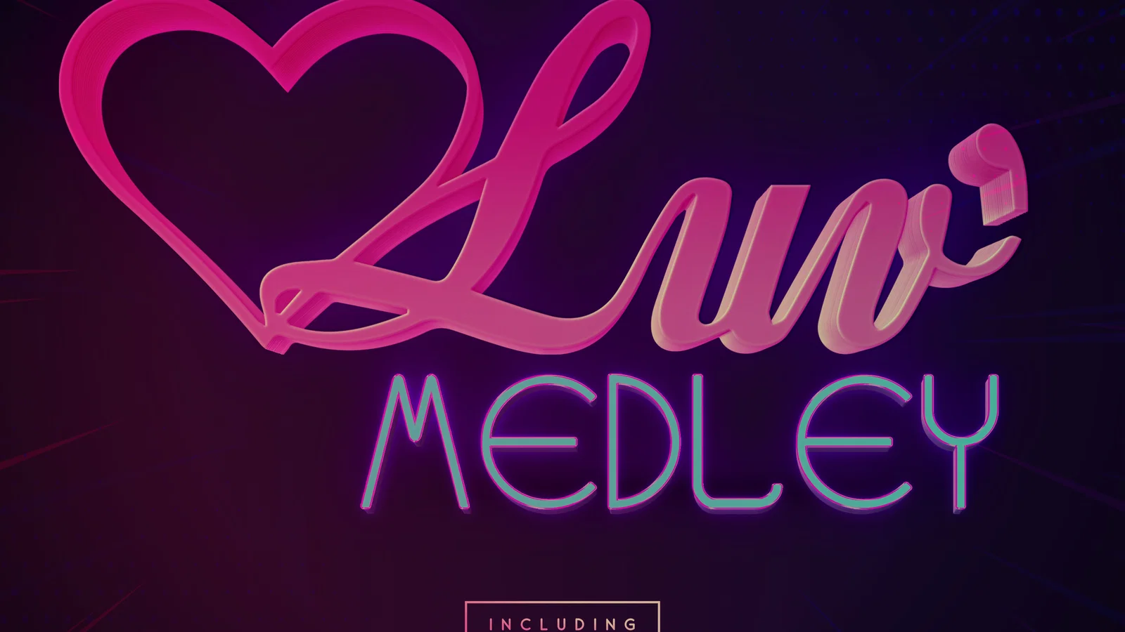 Luv' Medley (U.O.Me / You're The Greatest Lover / Casanova / Trojan Horse / My Number One) background