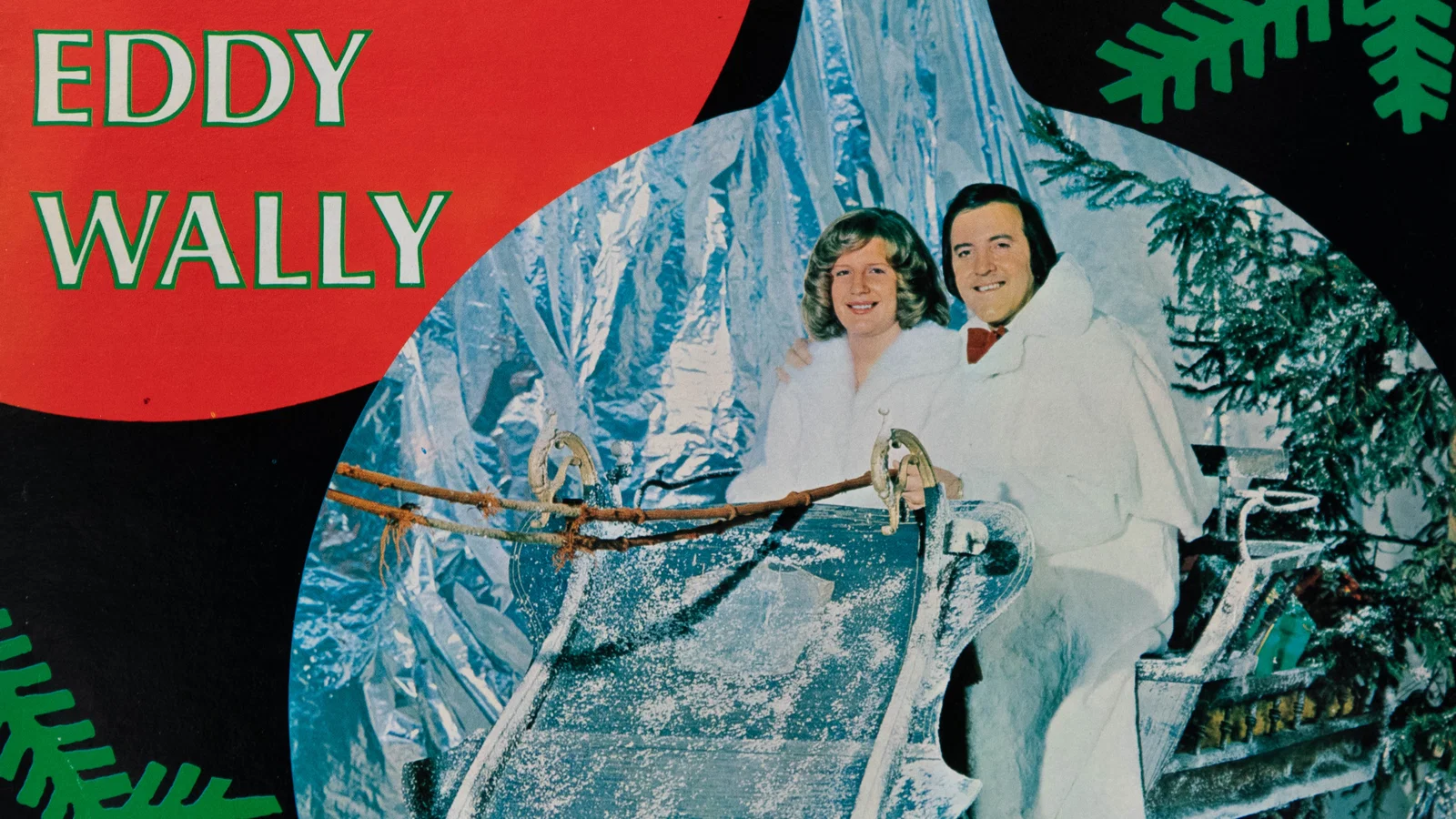 Kerstfeest met Eddy Wally background