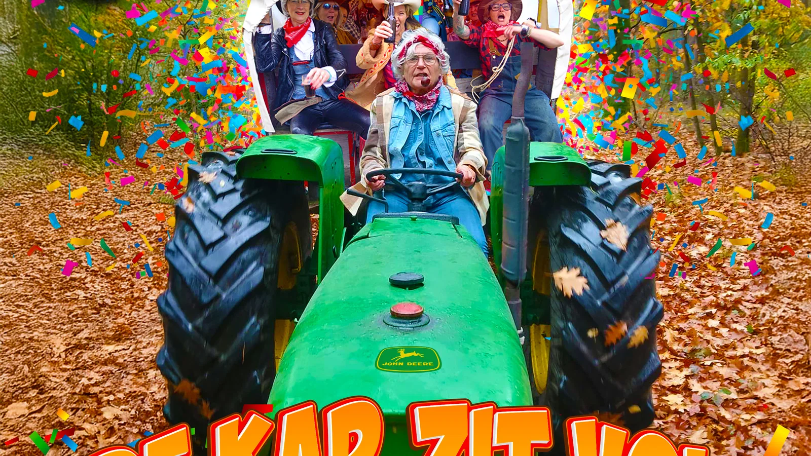 De Kar Zit Vol background
