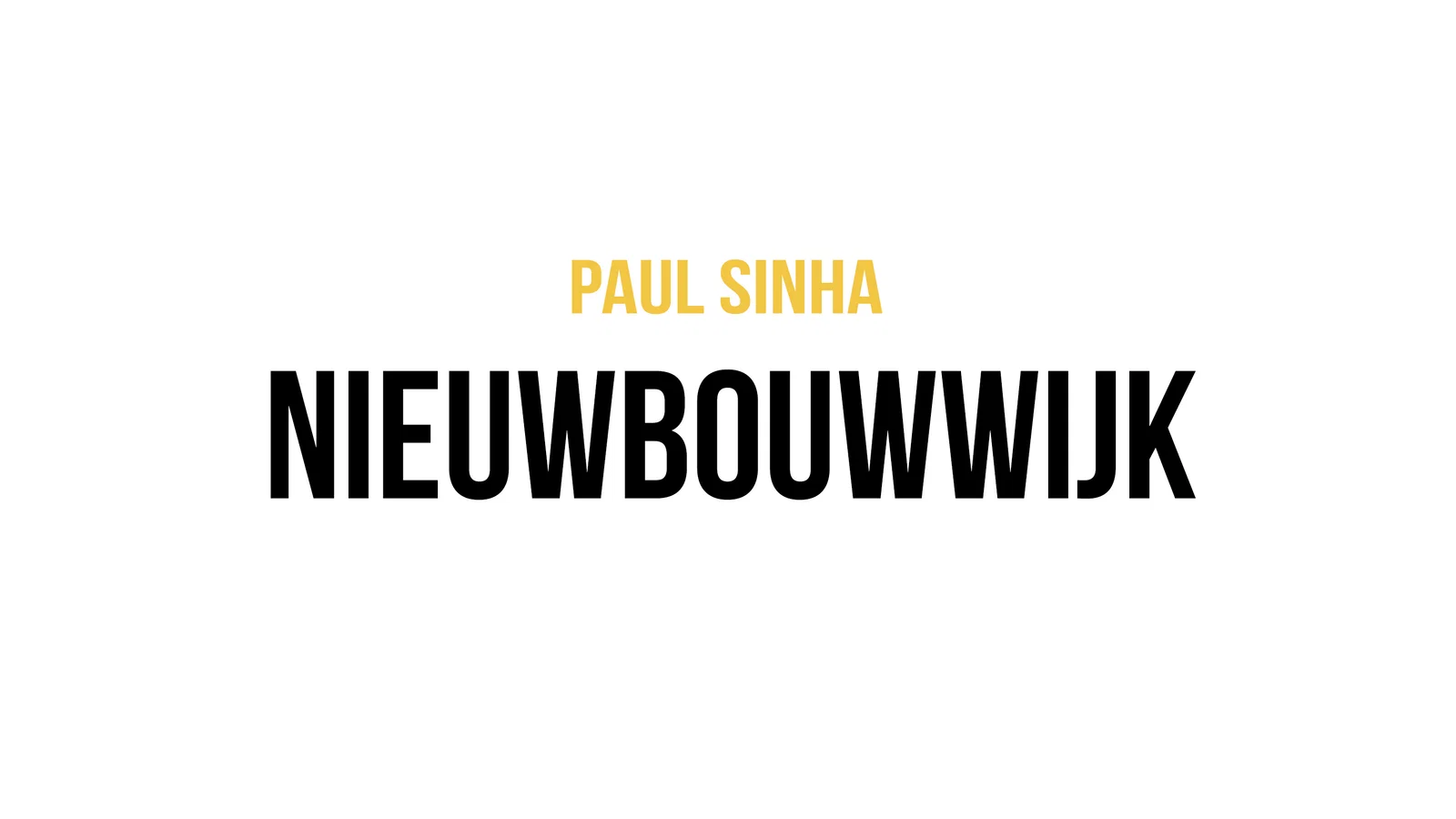 Nieuwbouwwijk background