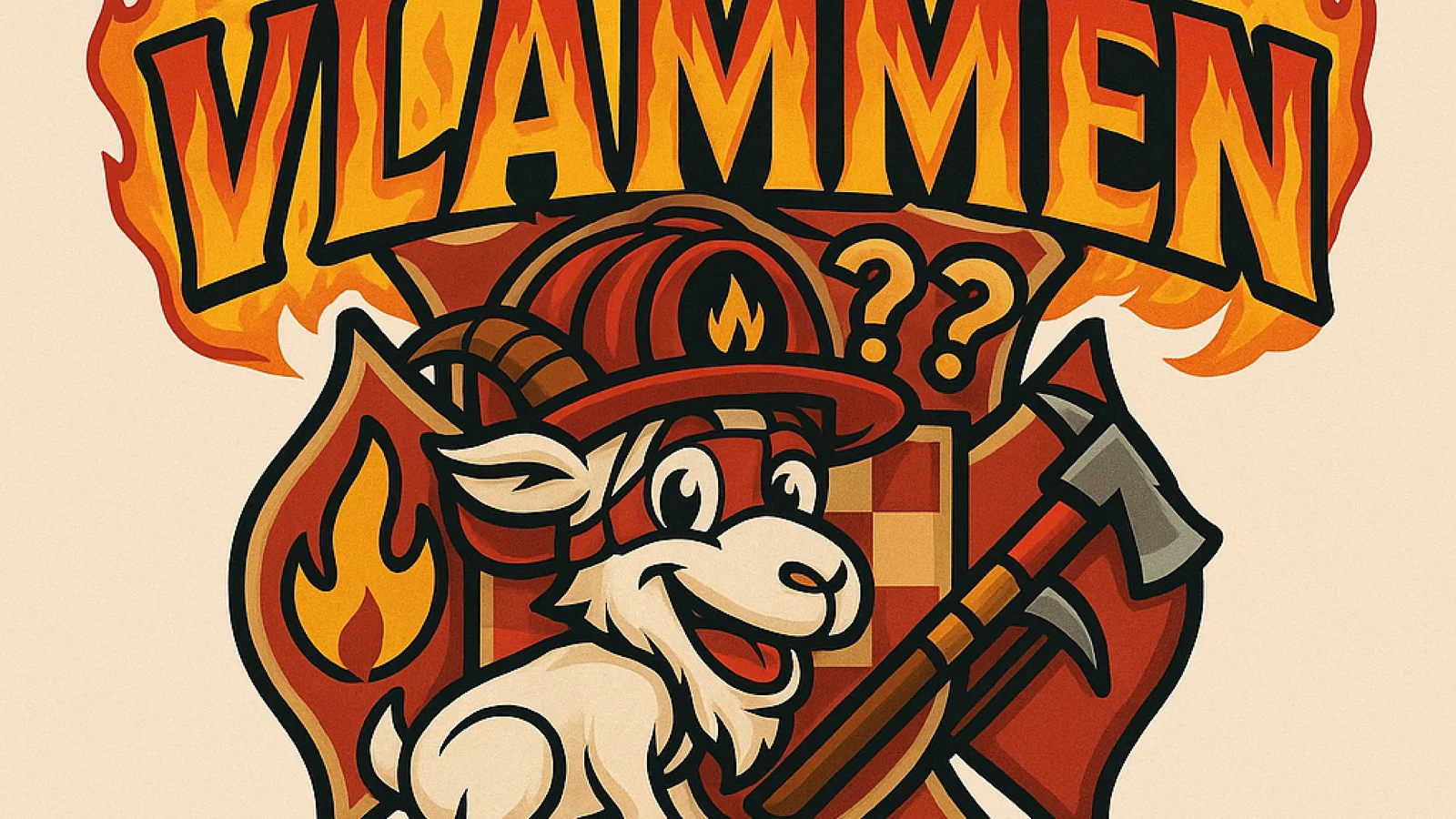 Vlammen background