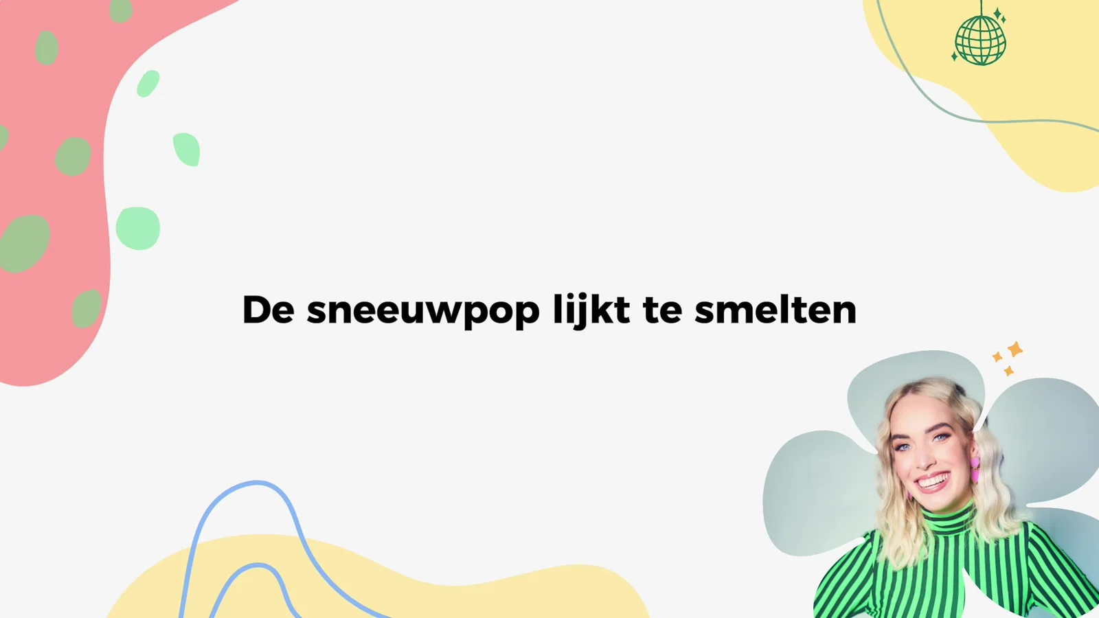 Dag Lieve Sneeuwpop (Lyric Video) background