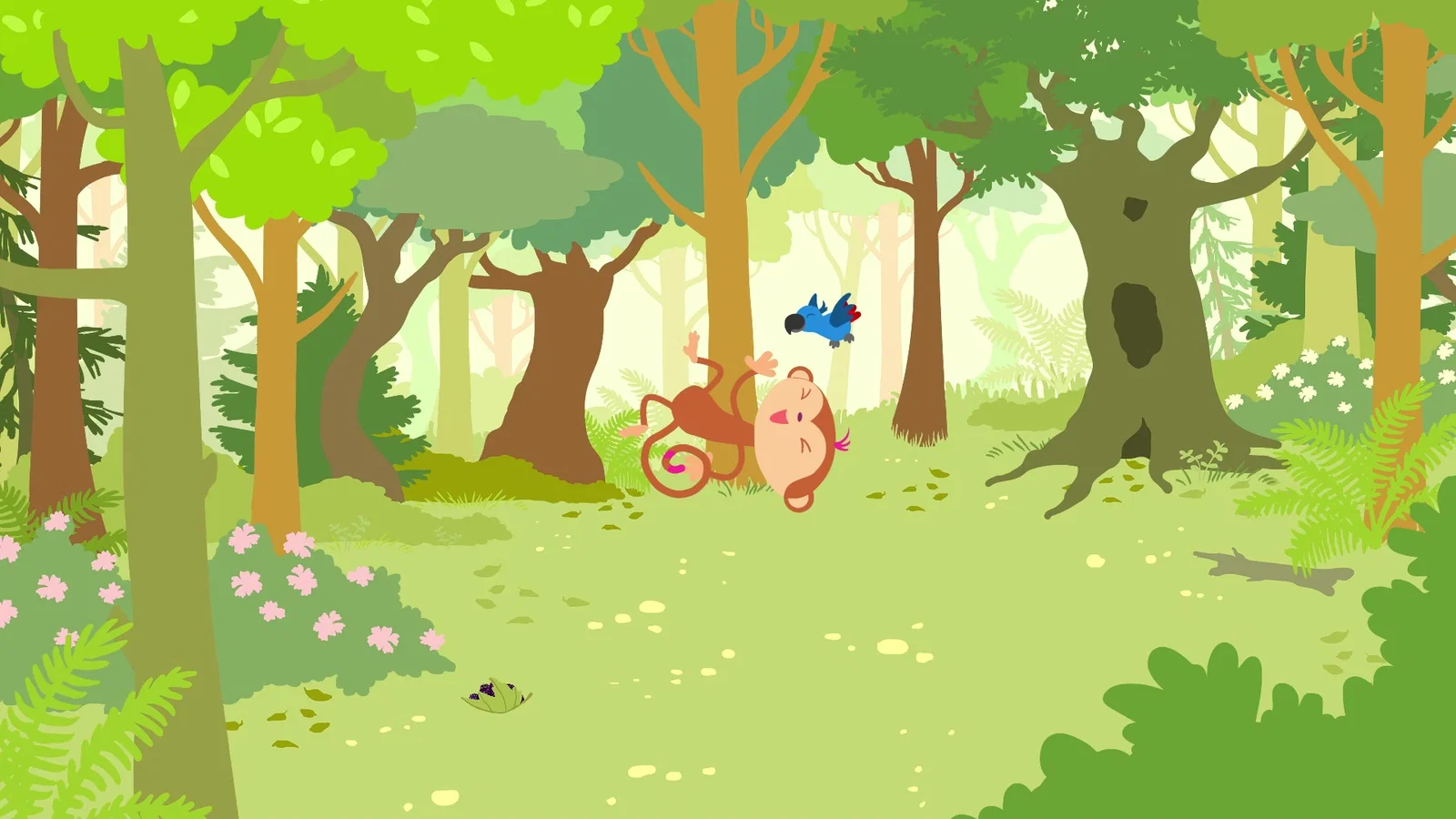 In De Jungle background