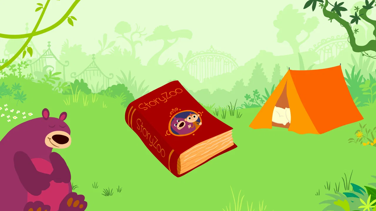 Slapen In Een Tent background