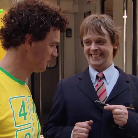 Rijdend In Een Treintje