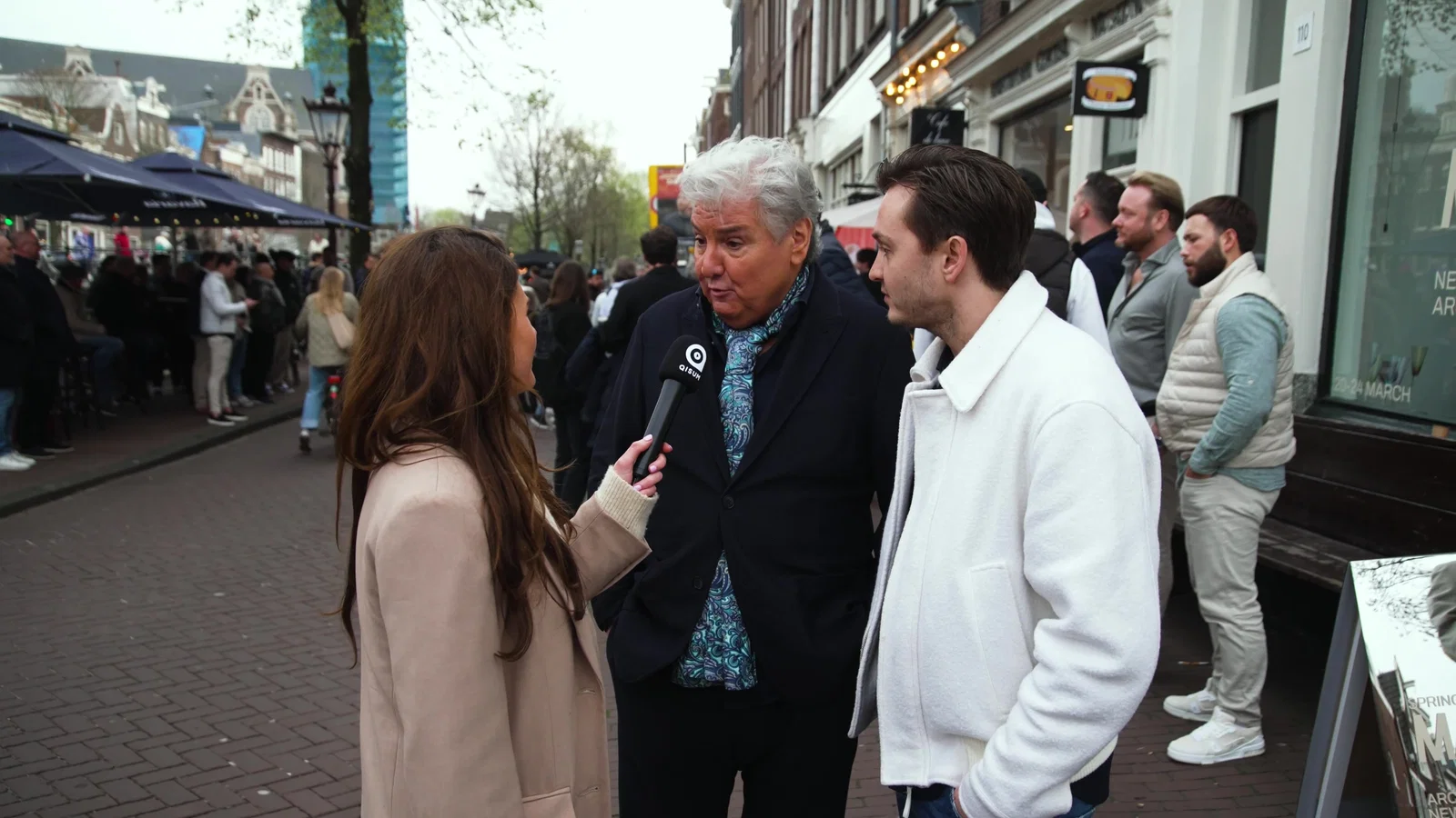 Interviews Release Party | Rene Froger's Zonen In De Muziek background