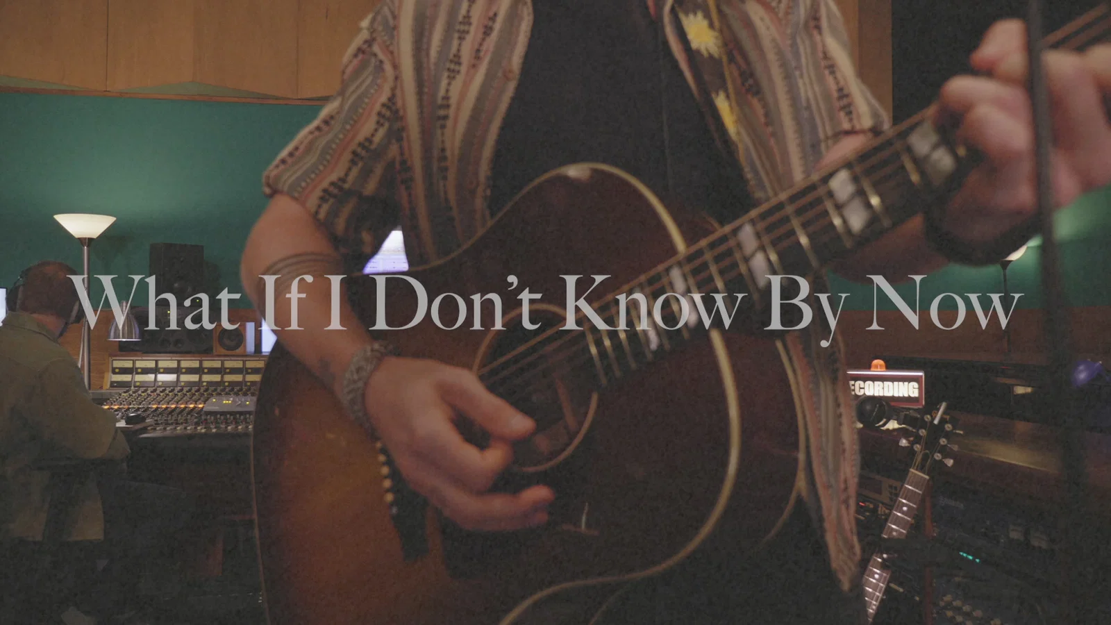 What If I Don’t Know By Now - Live background