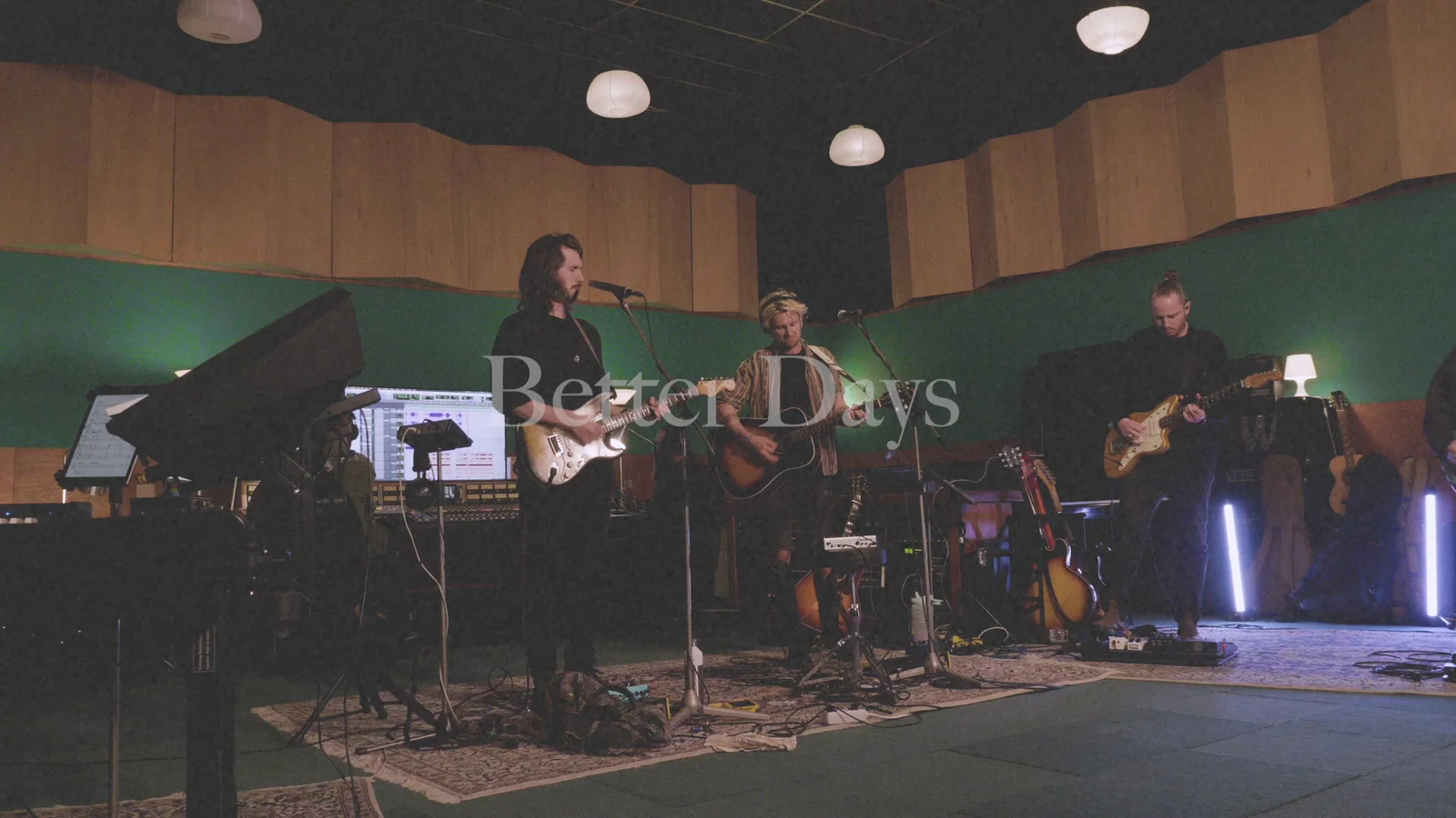 Better Days - Live background