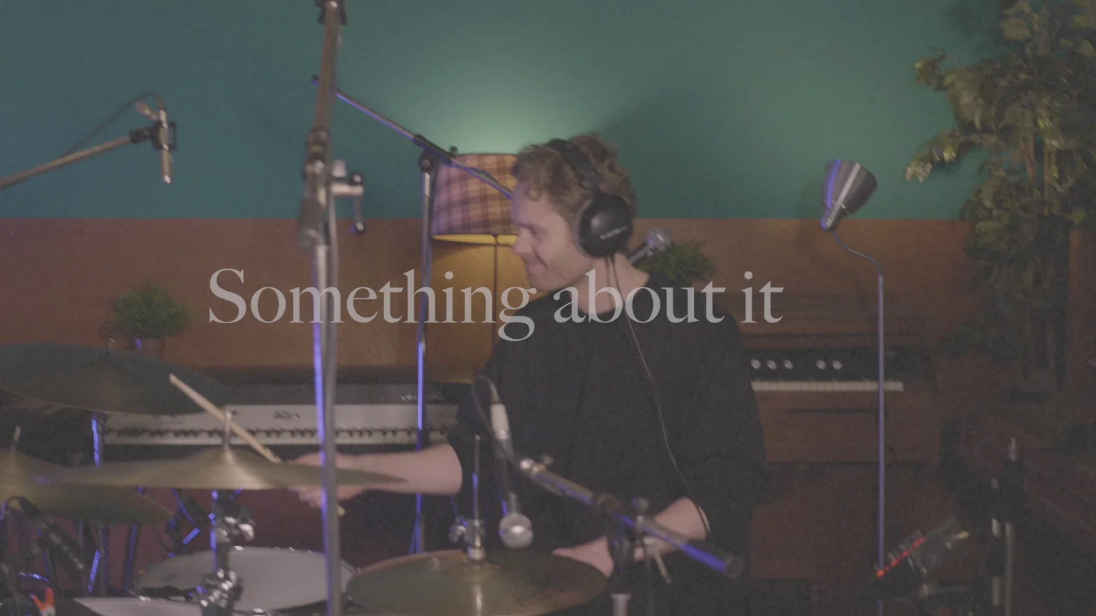 Something About It - Live background