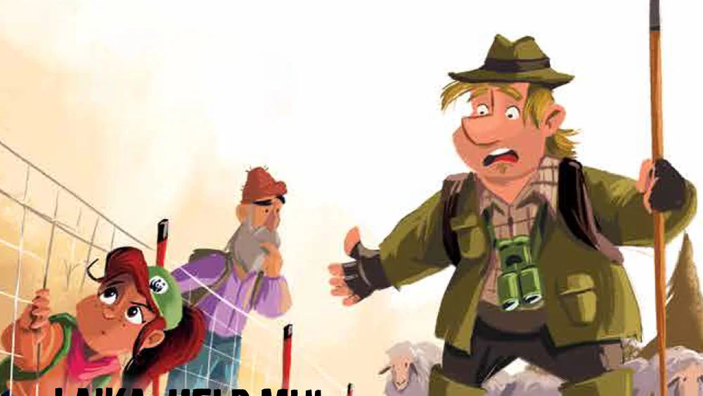 Laika, help mij! background