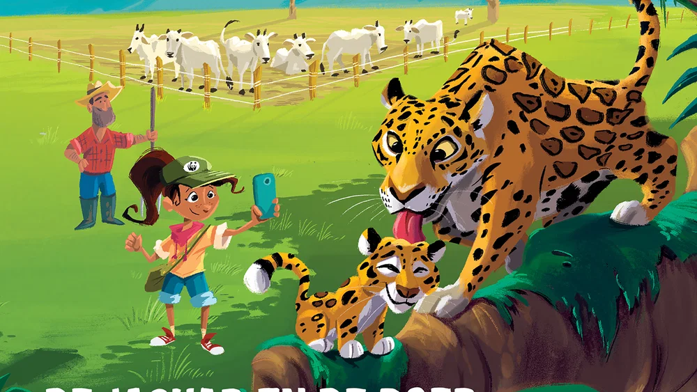 De Jaguar En De Boer background