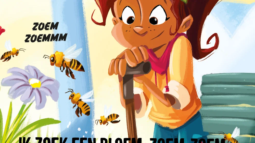 Ik Zoek Een Bloem, Zoem-Zoem background