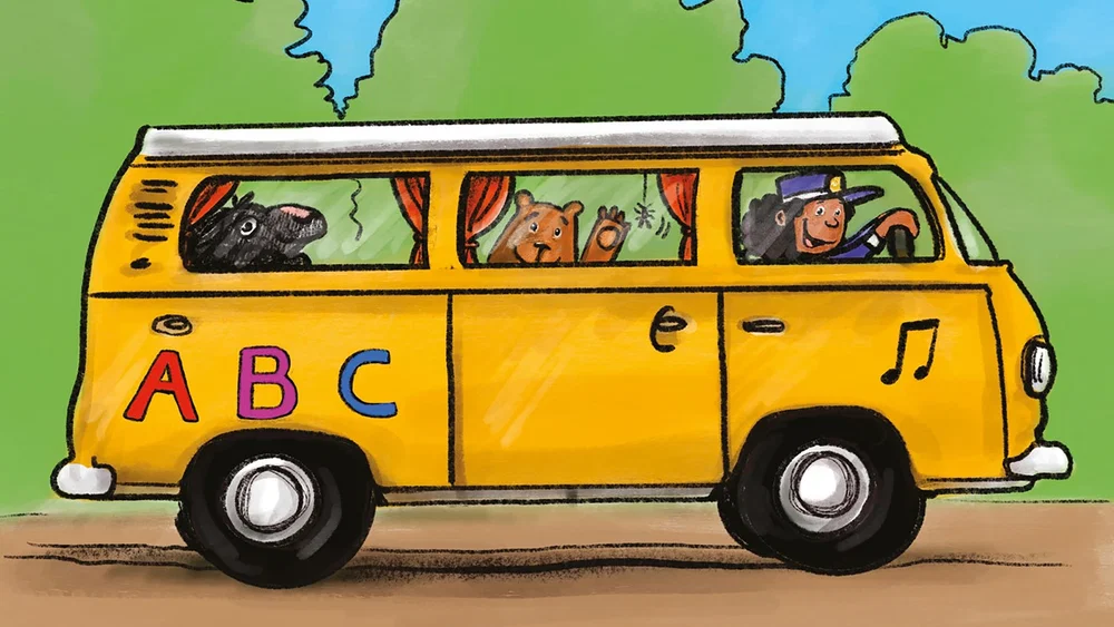 The Wheels On the Bus background