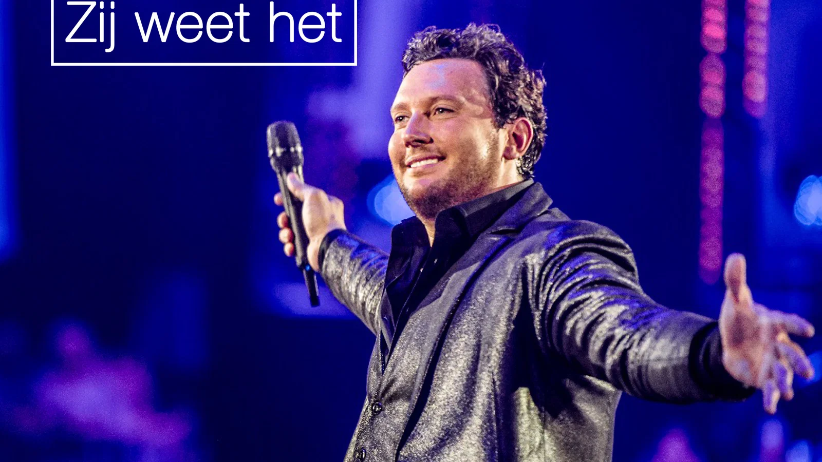 Zij weet het - Live Versie background