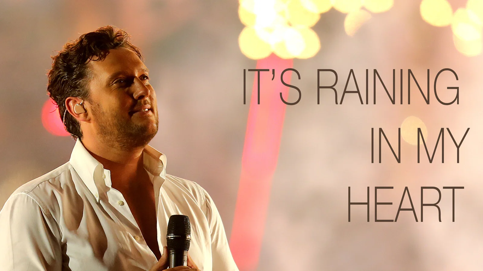 It's raining in my heart background
