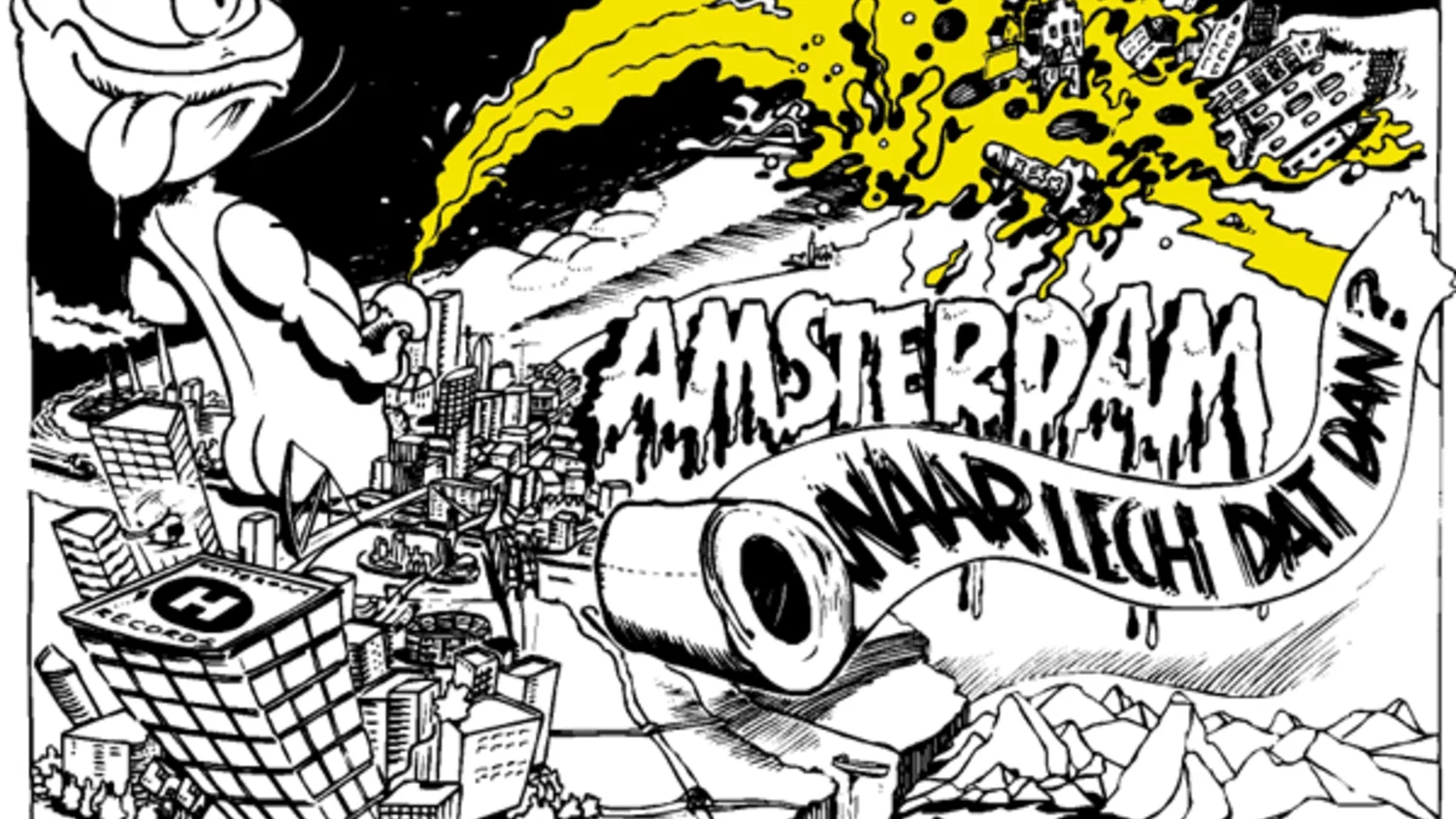 Amsterdam... Waar lech dat dan? background