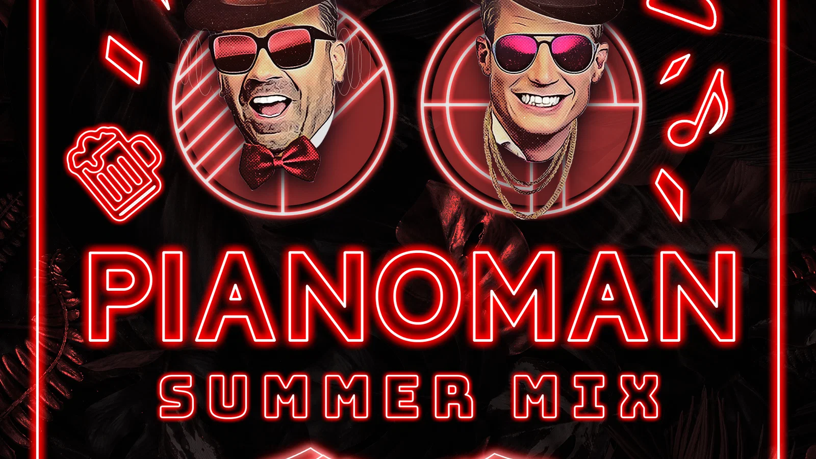 Pianoman - Summer Mix background