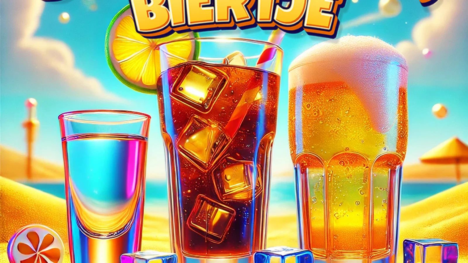 Shotje, Baco, Biertje background