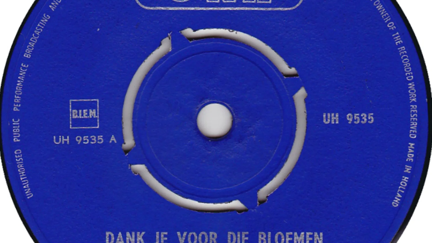 Dank Je Voor Die Bloemen - Remastered background