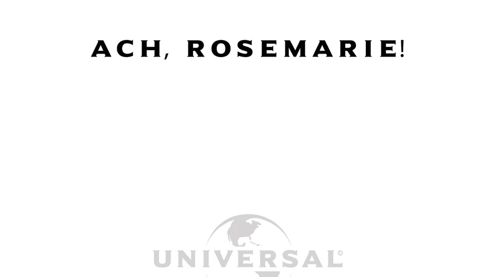 Ach, Rosemarie! background