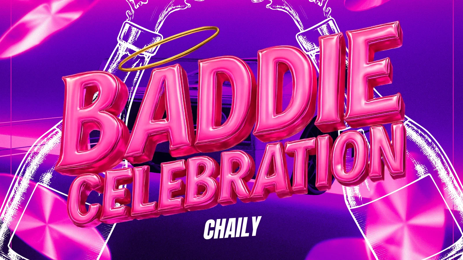 Baddie Celebration background